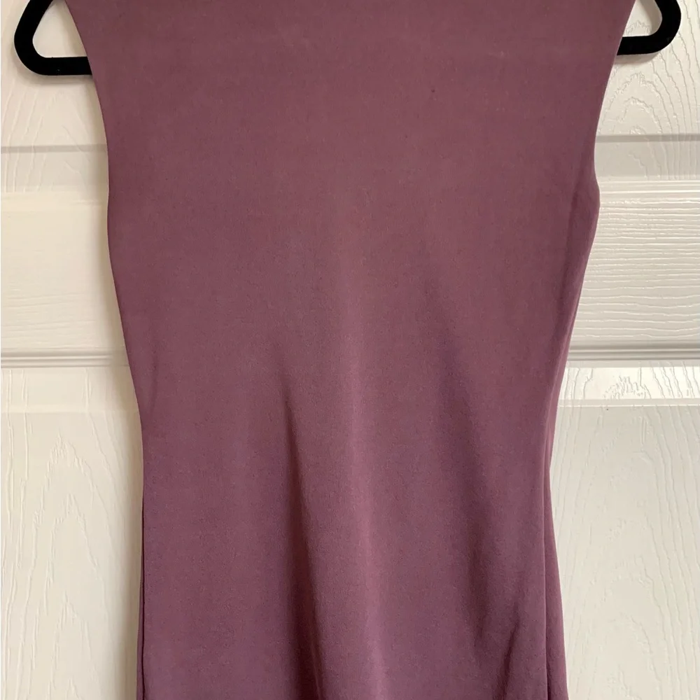 Women's Purple Ruffle Top - Picture 3 of 6